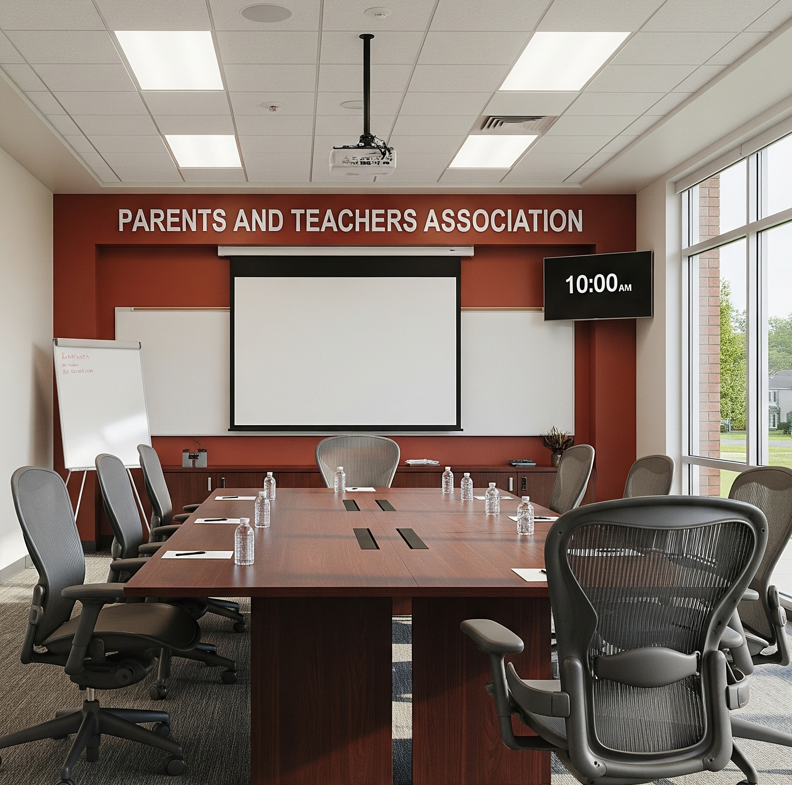 Parents at School Event